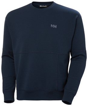 BLUZA MĘSKA  HELLY HANSEN EVOLVED AIR CREWNECK MIDLAYER 49504 NAVY