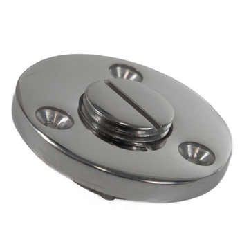 KOREK ODPŁYWOWY D50MM Z GNIAZDEM ZE STALI NIERDZEWNEJ