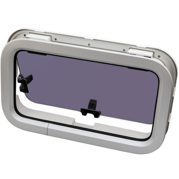 OKNO STANDARD ST5 - OTWIERANE - BIAŁA RAMKA - 264MMX449MM