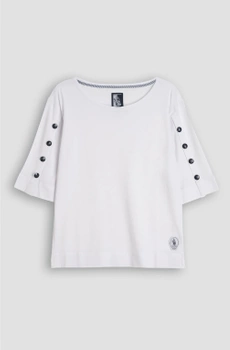 BLUZKA DAMSKA MARINA MILITARE AMERIGO VESPUCI WHITE