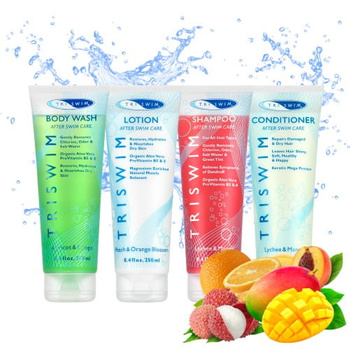 TRISWIM ZESTAW KOSMETYKÓW TRAVEL SET 4X90 ML