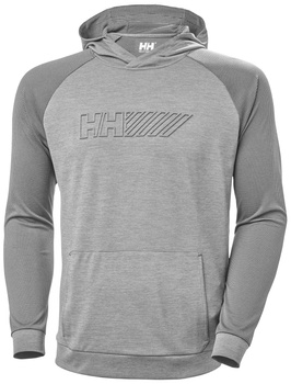 BLUZA MĘSKA HELLY HANSEN  TECH LITE PULLOVER  48411 GREY