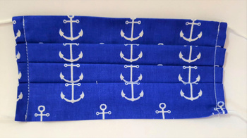 MASKA OCHRONNA PODWÓJNA  3SZT (KPL) MARINE MIX