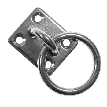 UCHWYT POKŁADOWY 40X50 Z PIERŚCIENIEM D40 M8