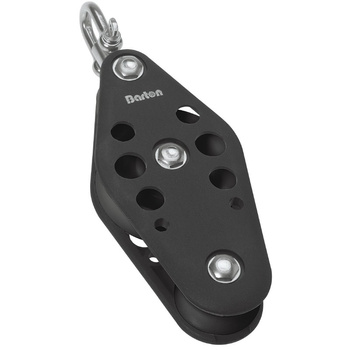 BLOCZEK F 38/64MM FIDDLE SWIVEL CRUISER B/B ROZMIAR 5 - CZARNY