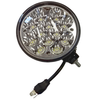 REFLEKTOR SZPERACZ LED - 10-32V - 36W - IP67 - CZARNY - Ø 146 MM