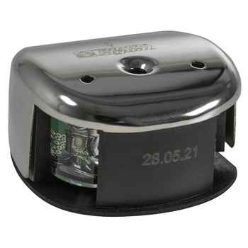 LAMPA NAWIGACYJNA S28 DZIOBOWA DWUSEKTOROWA LED - 12V OBUDOWA STAL NIERDZEWNA