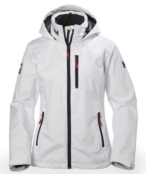 KURTKA DAMSKA HELLY HANSEN CREW HOODED (33899) WHITE