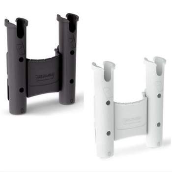 UCHWYT NA WĘDKI CZARNY PODWÓJNY RAILBLAZA