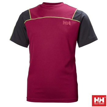 HELLY HANSEN KOSZULKA DZIECIĘCA (48382) HH LIFA ACTIVE LIGHT SS BORDOWA