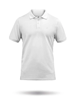 KOSZULKA MĘSKA ZHIK  POLO PREMIUM  POL-0150-M  WHITE