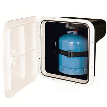 POJEMNIK NA BUTLĘ GAZOWĄ 3KG 356x397 CREAM TOP LINE, LEFT