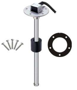 CZUJNIK POZIOMU WODY PALIWA 0-190 OHM 350 MM A2