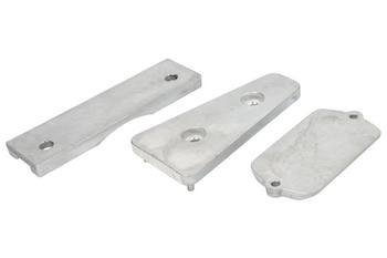 Zestaw anod TECNOSEAL (aluminium, przeznaczenie: woda morska/woda słodka) MERCURY 500 V12 SeaPro  600 V12 SeaPro