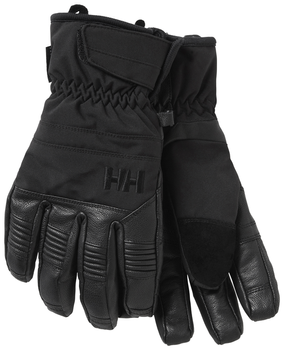 RĘKAWICE NARCIARSKIE HELLY HANSEN  LEATHER(67460) BLACK