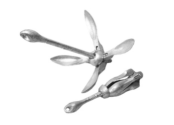 KOTWICA SKŁADANA 1,5 KG OCYNKOWANA - IDEALNA KOTWICA DO MAŁYCH ŁODZI I PONTONÓW