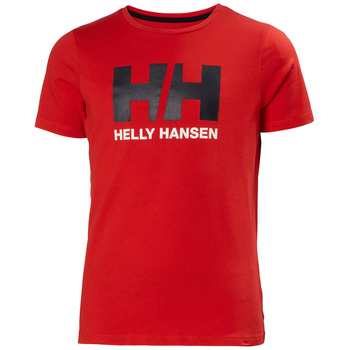 KOSZULKA DZIECIĘCA HELLY HANSEN LOGO 41709 CZERWONA
