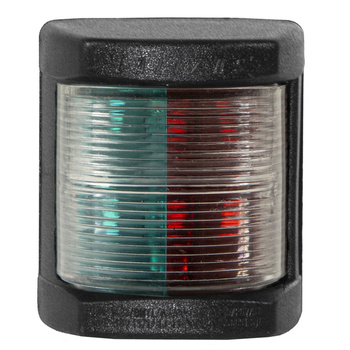 LAMPA NAWIGACYJNA DZIOBOWA DWUSEKTOROWA DO 12m - 12V OBUDOWA CZARNA