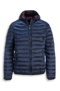 MARINA MILITARE KURTKA MĘSKA Z KAPTUREM GRANATOWA