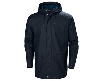 KURTKA MĘSKA HELLY HANSEN MOSS RAIN COAT 53265  NAVY