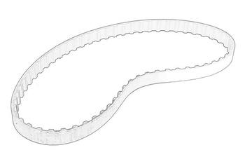 Pasek rozrządu YAMAHA