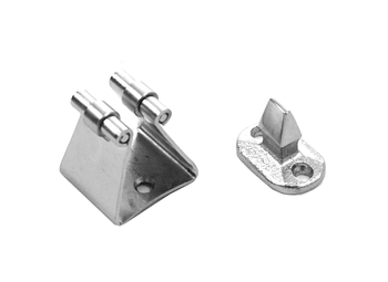 ZATRZASK DO DRZWICZEK NIERDZEWNY 26 X 29 MM - BLOKADA DRZWI