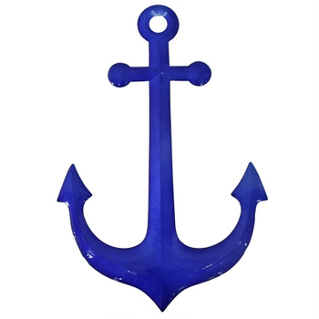 KOTWICA METALOWA NIEBIESKA 48CM