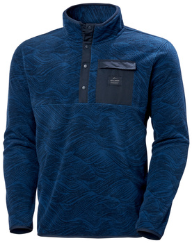 POLAR MĘSKI HELLY HANSEN  MARIDALEN FLEECE 63164 OCEAN WAVE AOP
