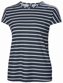 KOSZULKA DAMSKA HELLY HANSEN  THALIA SUMMER(34350) NAVY STRIPE