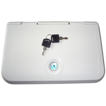 POKRYWA NA RADIO/VHF/CD BIAŁA WITH LOCK