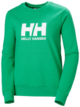 BLUZA DAMSKA HELLY HANSEN HH LOGO CREW SWEAT 2.0 (34462) BRIGHT GREEN