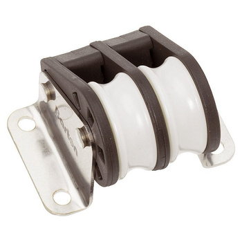 BLOCZEK PODWÓJNY PIONOWY - ROZMIAR 1 - LINA 8MM (W)