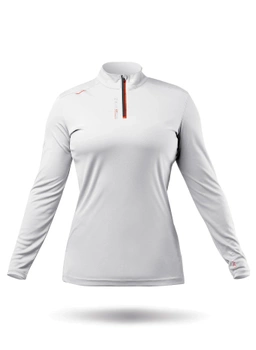 KOSZULKA DAMSKA ZHIK UPF 50+ UVACTIVE HIGH COLLAR GRANATOWA