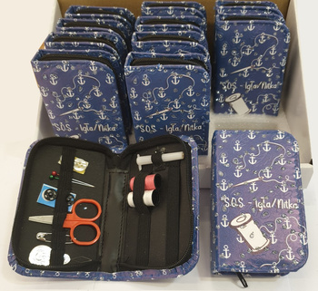 ZESTAW DO SZYCIA SOS GRANATOWY