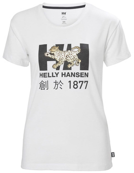 HELLY HANSEN KOSZULKA DAMSKA UPF40+ (65842) CELEBRATION ŚMIETANKOWA