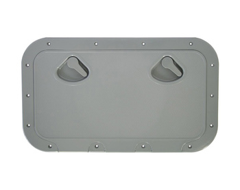 KLAPA SCHOWKA 355X600 SZARA