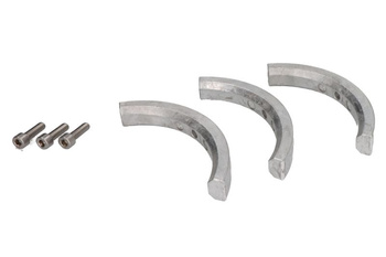 Zestaw anod (aluminium, przeznaczenie: woda morska/woda słodka) VOLVO PENTA 130S  150S  HS25  HS45  HS63  HS80  HS85  MS10  MS15