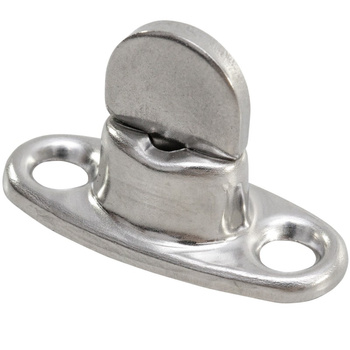 GŁÓWKA ZAPINKI OBROTOWEJ PRZYKRĘCANA H8MM, STAL NIERDZEWNA A4/316