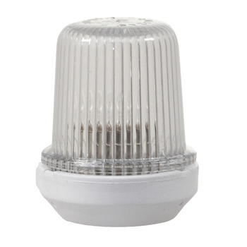 LAMPA NAWIGACYJNA BIAŁA 360 KOTWICZNA DO 12m - 12V OBUDOWA BIAŁA