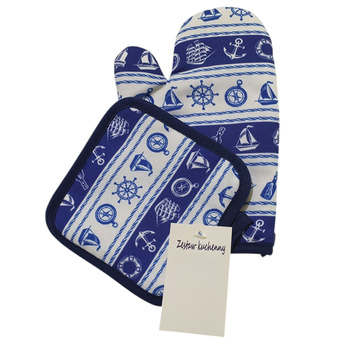 KOMPLET KUCHENNY MAŁY RĘKAWICA KUCHENNA + CHWYTAK