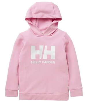 BLUZA DZIECIĘCA HELLY HANSEN LOGO HOODIE 40453 RÓŻOWA