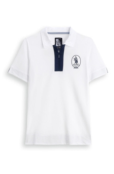 KOSZULKA DAMSKA MARINA MILITARE AMERIGO VESPUCCI POLO SHIRT (MWT0073) WHITE