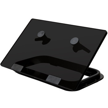 LUK FLUSH GEN.3 20 - F3G - CIEMNO SZARA SZYBA - CZARNA RAMA - 417MMX272MM