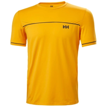 KOSZULKA MĘSKA HELLY HANSEN UPF 50+ MEN'S HP OCEAN QUICK-DRY T-SHIRT (34238)  SAFFROM