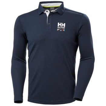 KOSZULKA MĘSKA HELLY HANSEN SKAGERRAK QUICKDRY RUGGER  34243 NAVY