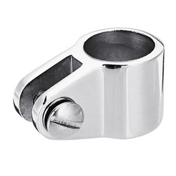 KLAMRA RURY BIMINI 19 MM AISI316 - MOCOWANIE Z PRZEGUBEM DO DASZKU, PERSENINGU I KONSTRUKCJI RURKOWYCH