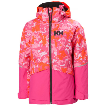 KURTKA DZIEWCZĘCA HELLY HANSEN NARCIARSKA STELLAR 41762 DRAGON FRUIT