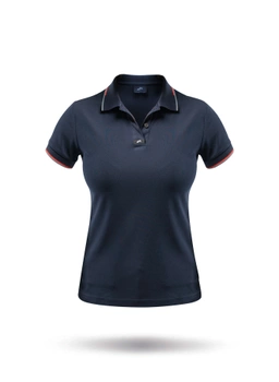 KOSZULKA DAMSKA TECH ELITE POLO ZHIK UPF 50+  OCEAN RED