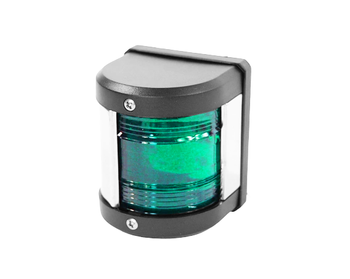 LAMPA NAWIGACYJNA BOCZNA LED ZIELONA 112,5 ST - OŚWIETLENIE NAWIGACYJNE