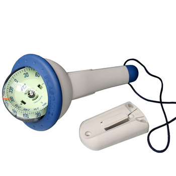 KOMPAS NAMIAROWY PLASTIMO IRIS 100 - NIEBIESKI Z PODŚWIETLENIEM